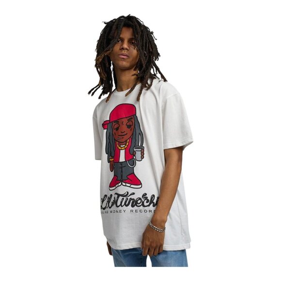 Lil Wayne Tunechi T-Shirt Tee White YMCMB Weezy Rap Men's - Picture 7 of 9